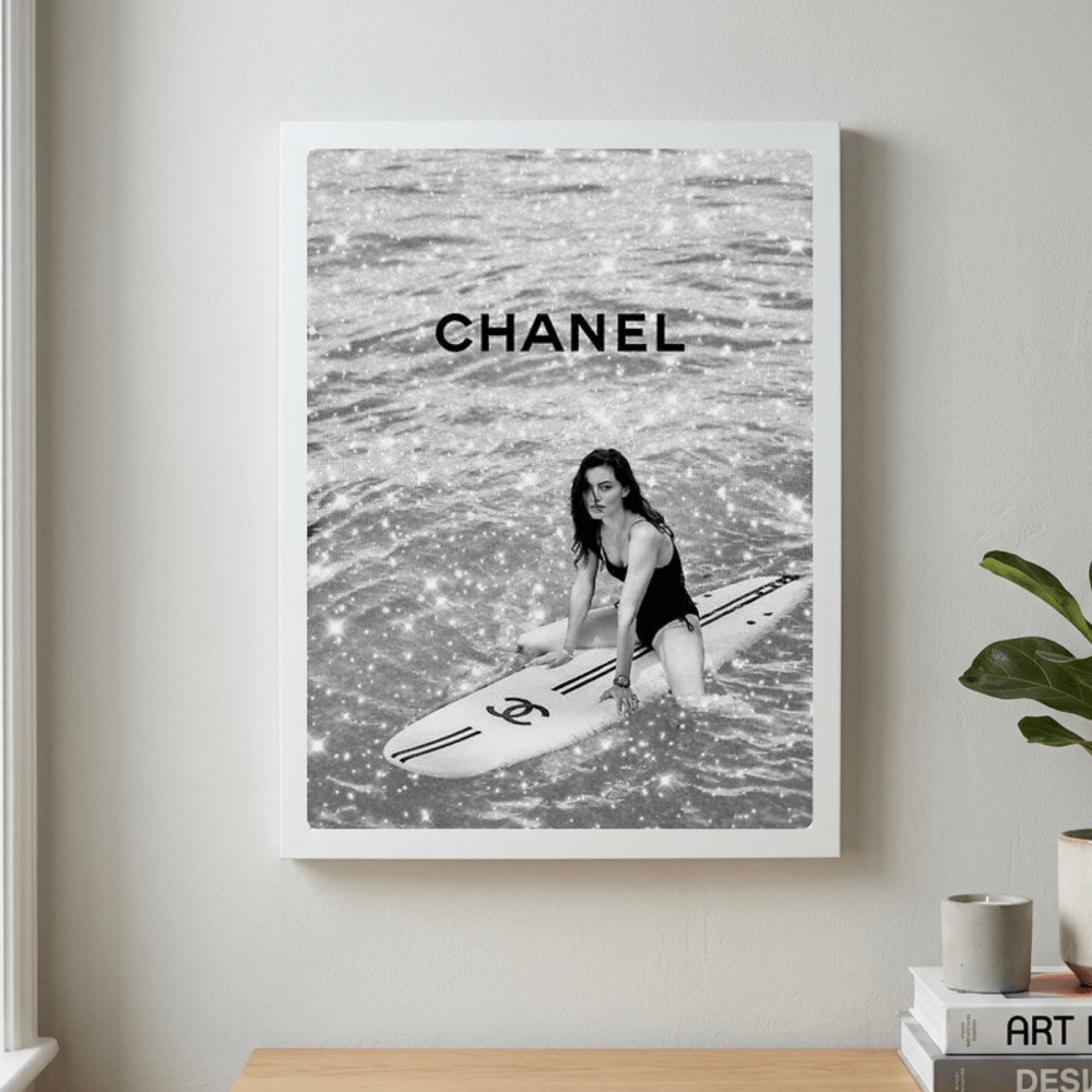Luxury brand - Vibes DistrictLuxury brand poster GoldVibes District