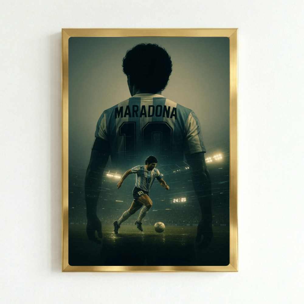Maradona - Vibes DistrictMaradona poster NeroVibes District