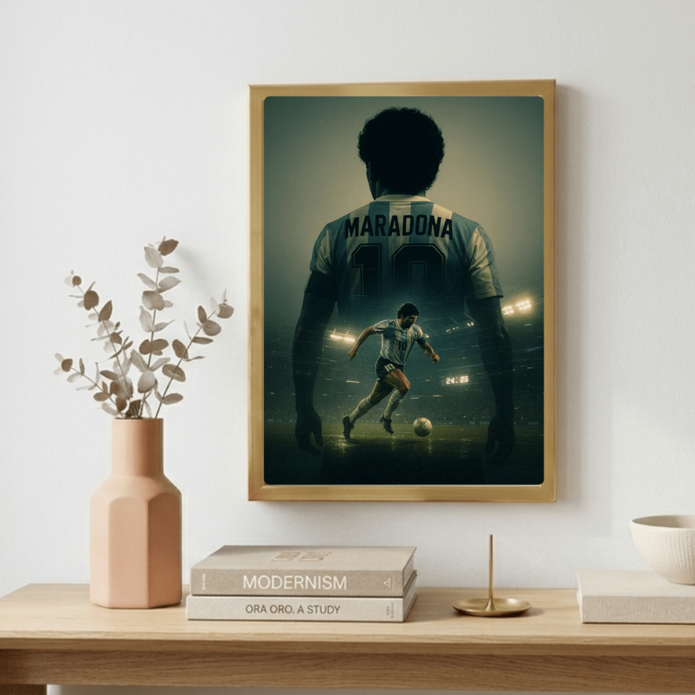 Maradona - Vibes DistrictMaradona poster NeroVibes District