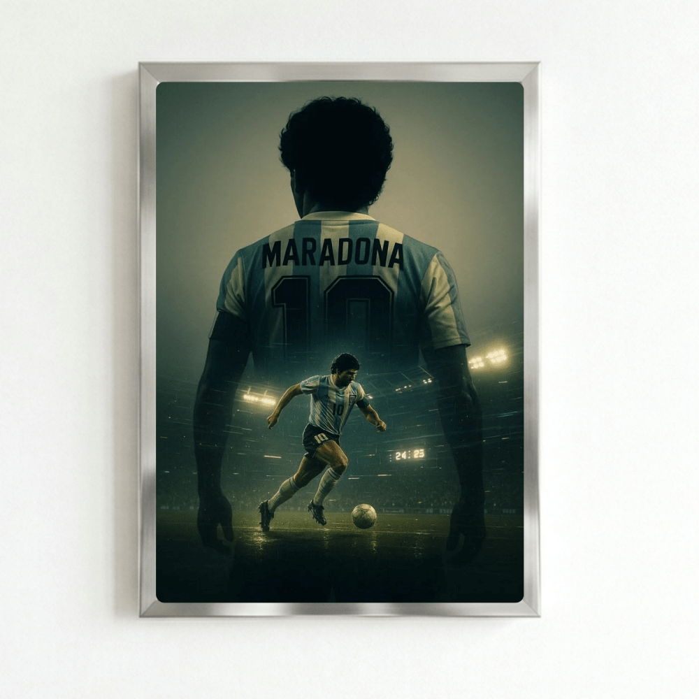 Maradona - Vibes DistrictMaradona poster NeroVibes District