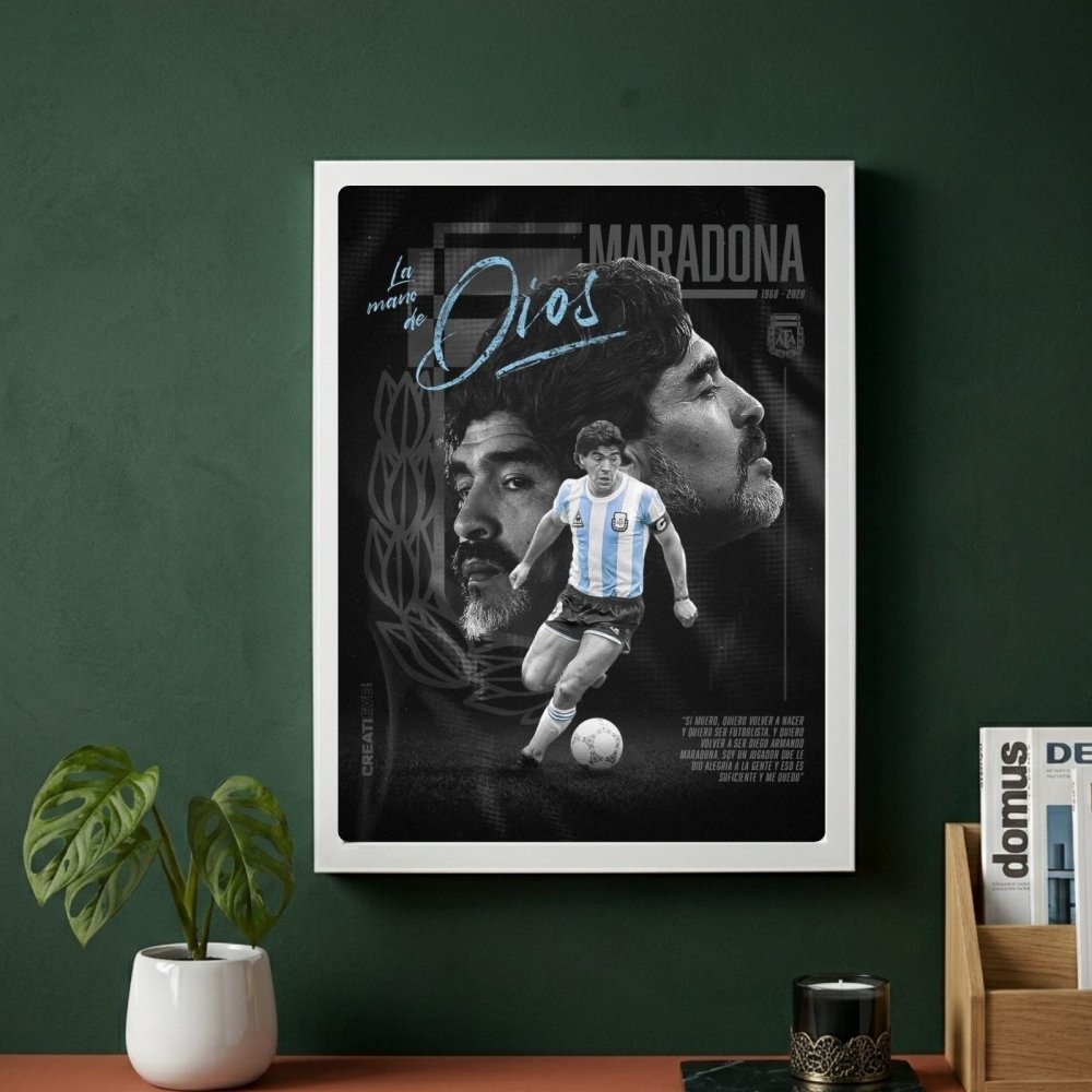 Maradona - Vibes DistrictMaradona poster GoldVibes District