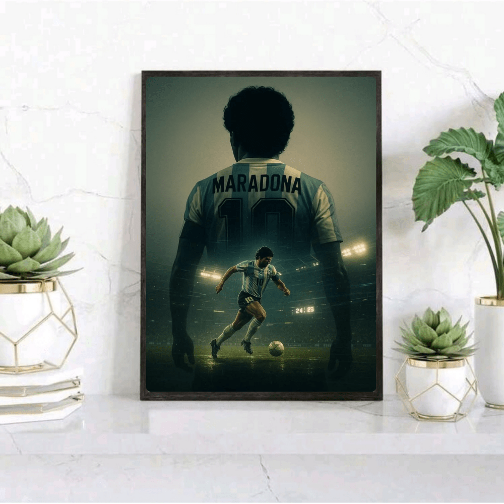Maradona - Vibes DistrictMaradona poster NeroVibes District