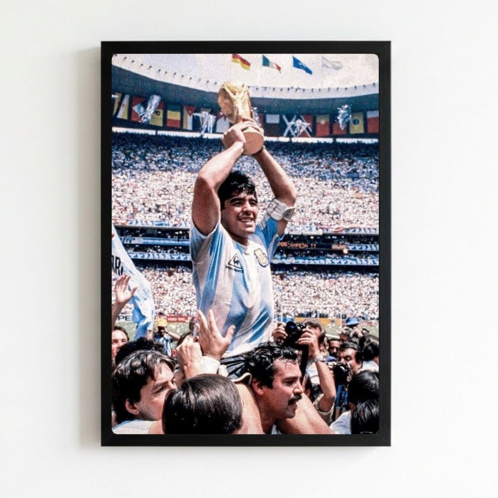 Maradona - Vibes DistrictMaradona poster NeroVibes District