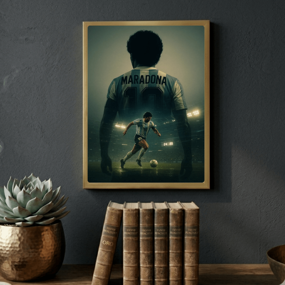 Maradona - Vibes DistrictMaradona poster NeroVibes District