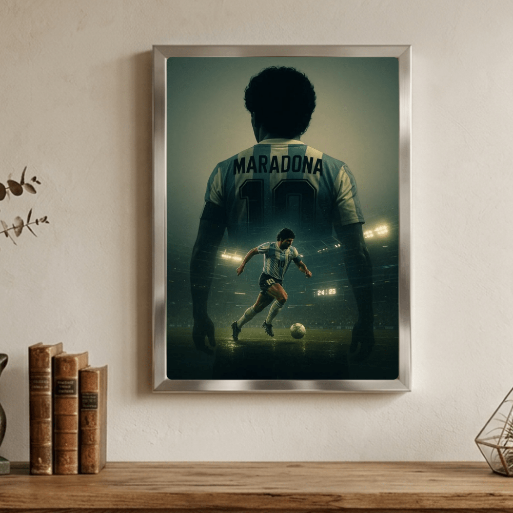 Maradona - Vibes DistrictMaradona poster NeroVibes District