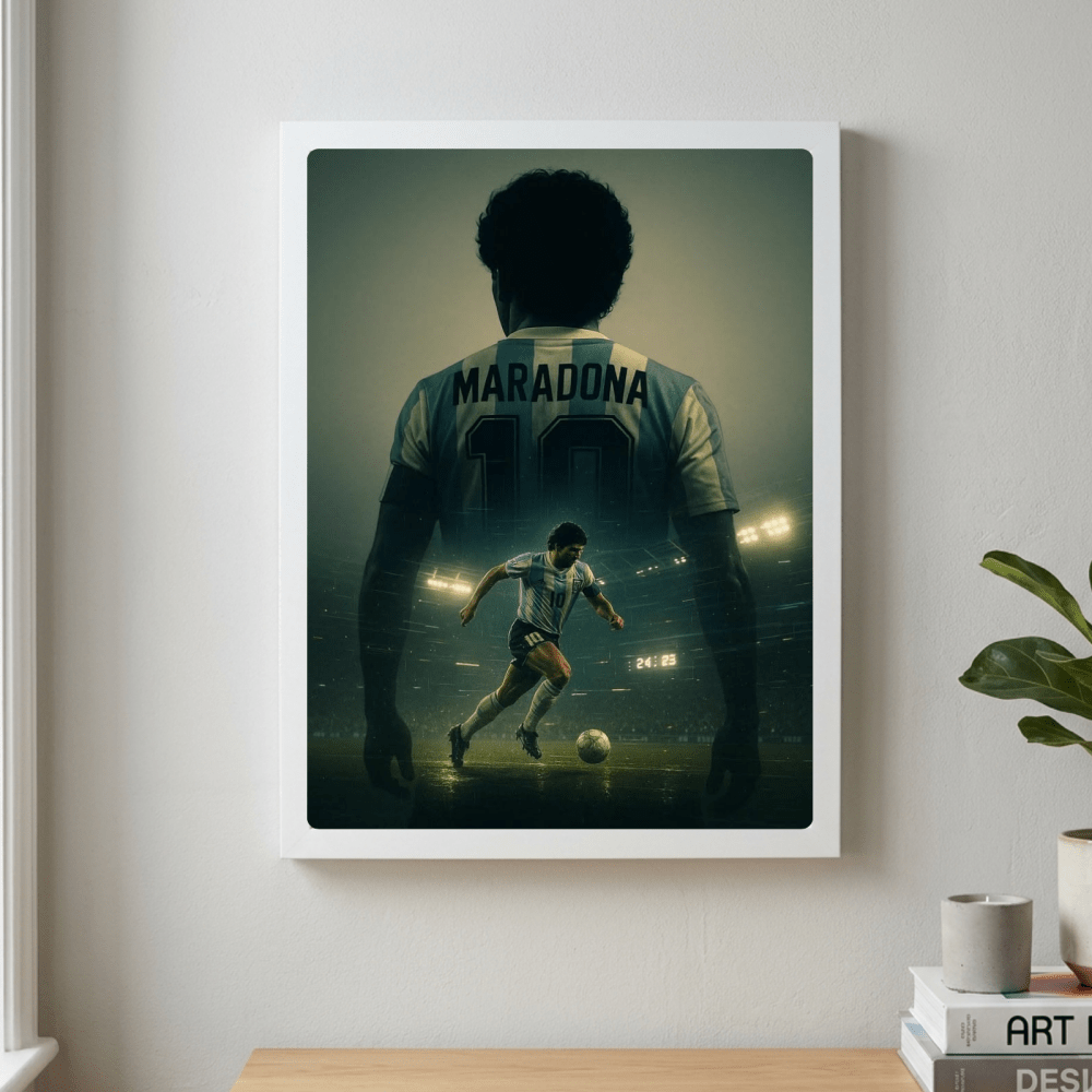 Maradona - Vibes DistrictMaradona poster NeroVibes District