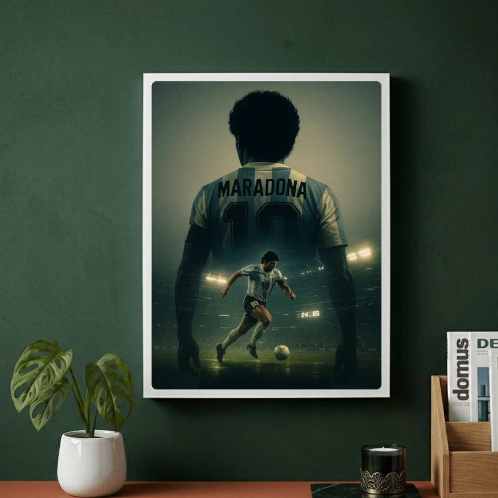 Maradona - Vibes DistrictMaradona poster NeroVibes District