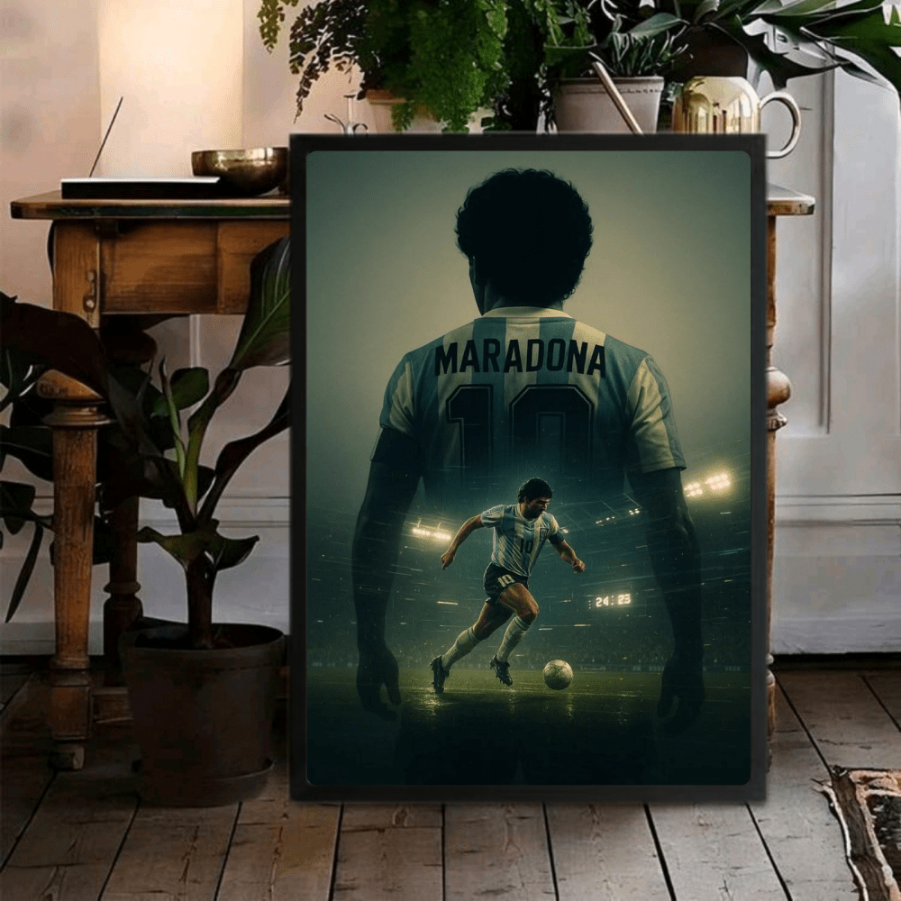 Maradona - Vibes DistrictMaradona poster NeroVibes District