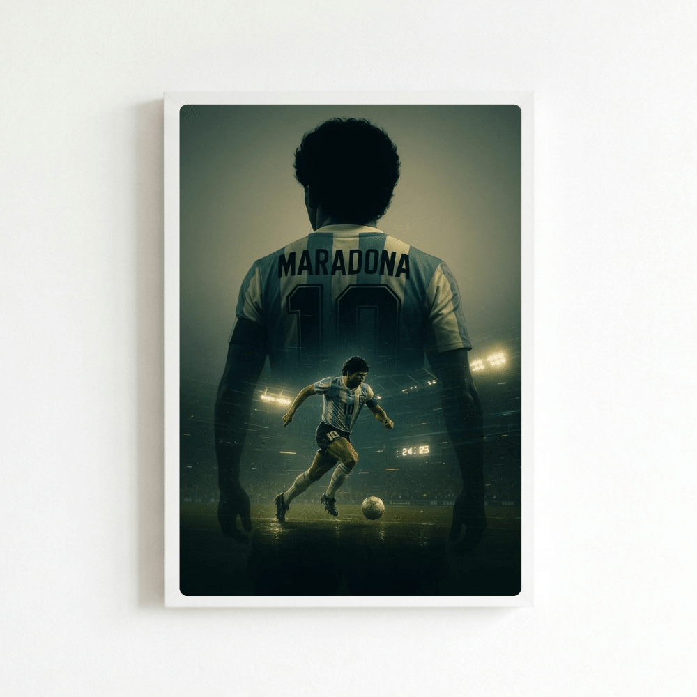 Maradona - Vibes DistrictMaradona poster NeroVibes District
