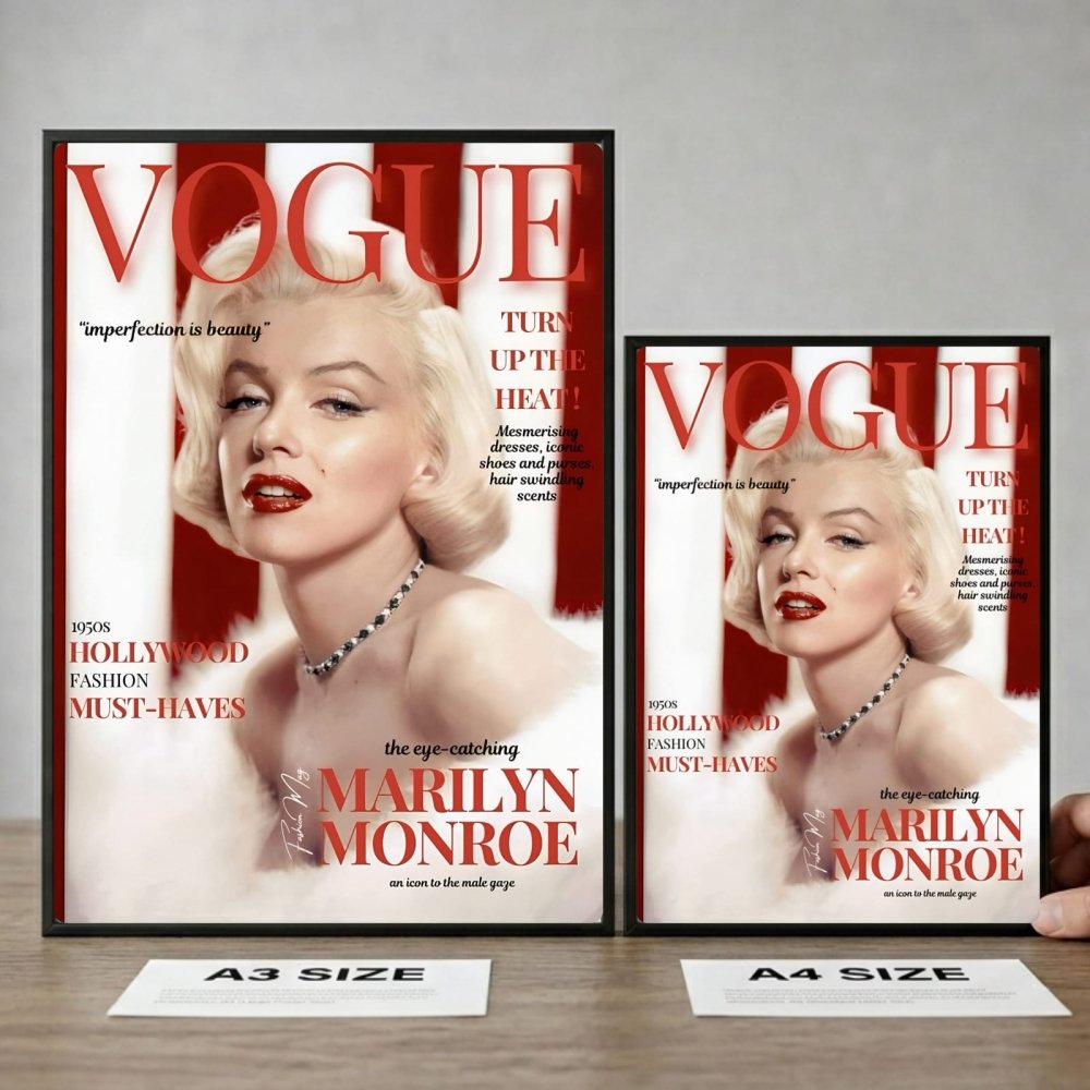 marilyn monroe vogue - Vibes Districtmarilyn monroe vogue poster NeroVibes District