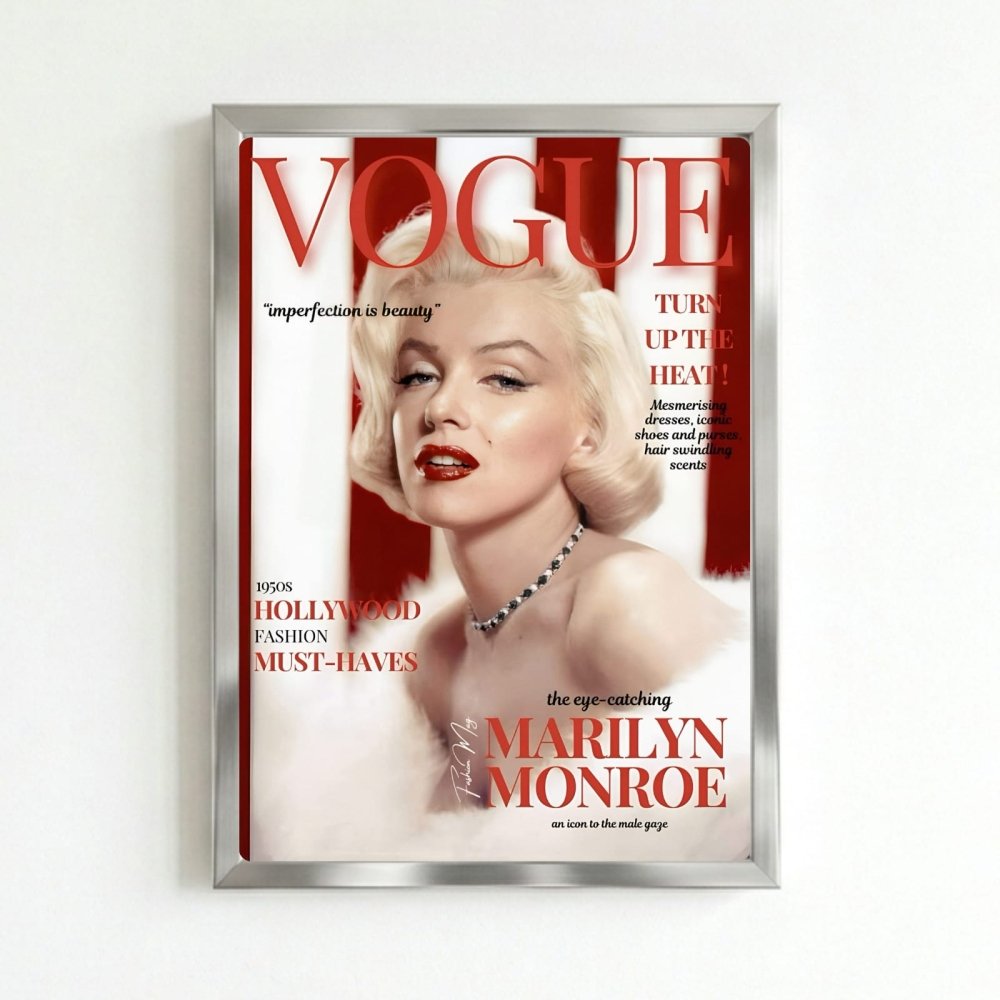 marilyn monroe vogue - Vibes Districtmarilyn monroe vogue poster NeroVibes District