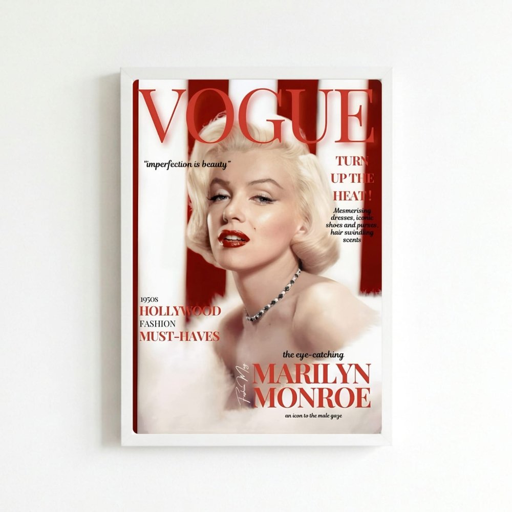marilyn monroe vogue - Vibes Districtmarilyn monroe vogue poster NeroVibes District
