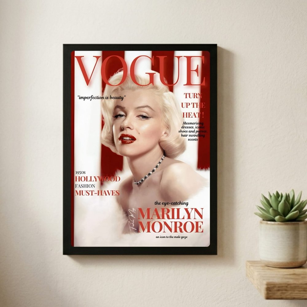 marilyn monroe vogue - Vibes Districtmarilyn monroe vogue poster NeroVibes District