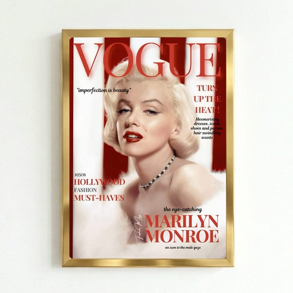 marilyn monroe vogue - Vibes Districtmarilyn monroe vogue poster NeroVibes District