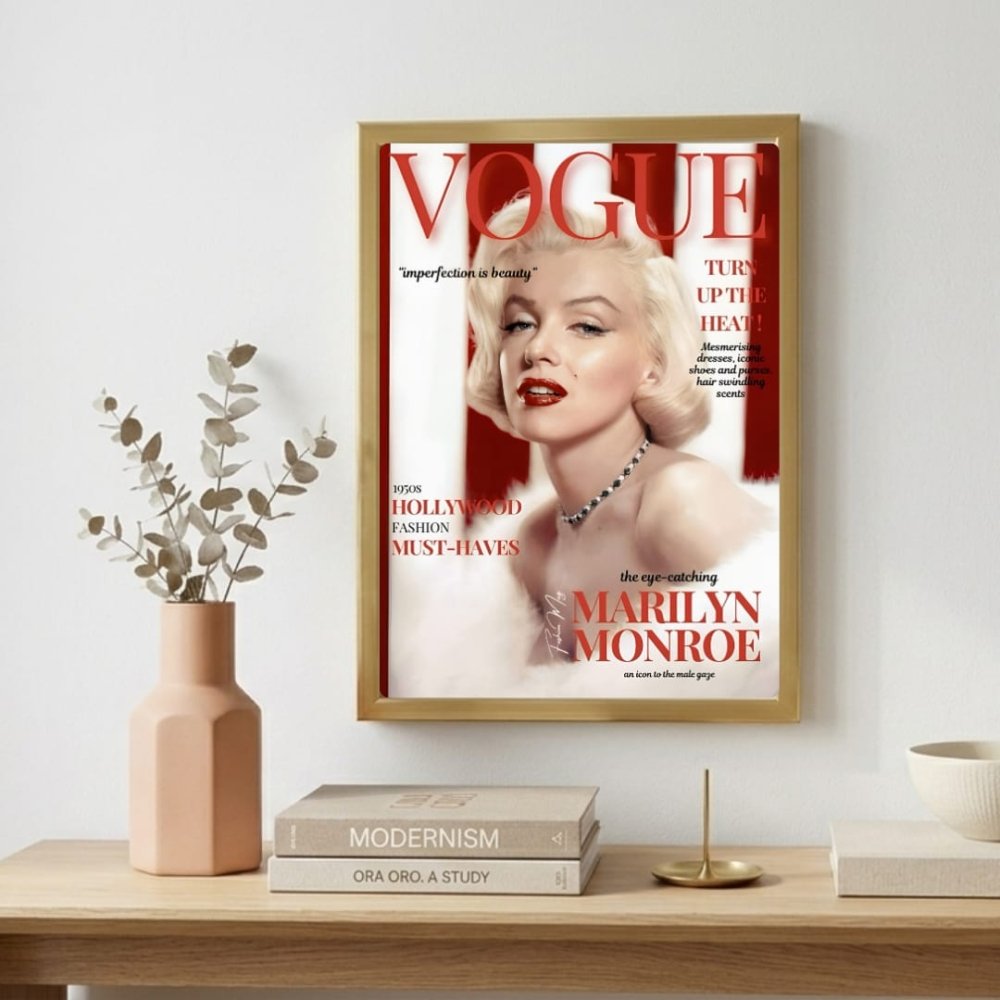 marilyn monroe vogue - Vibes Districtmarilyn monroe vogue poster NeroVibes District