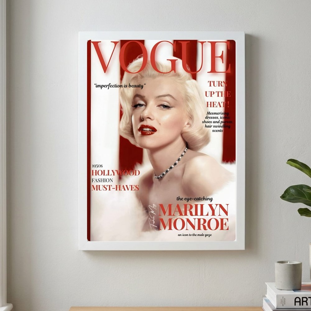 marilyn monroe vogue - Vibes Districtmarilyn monroe vogue poster NeroVibes District