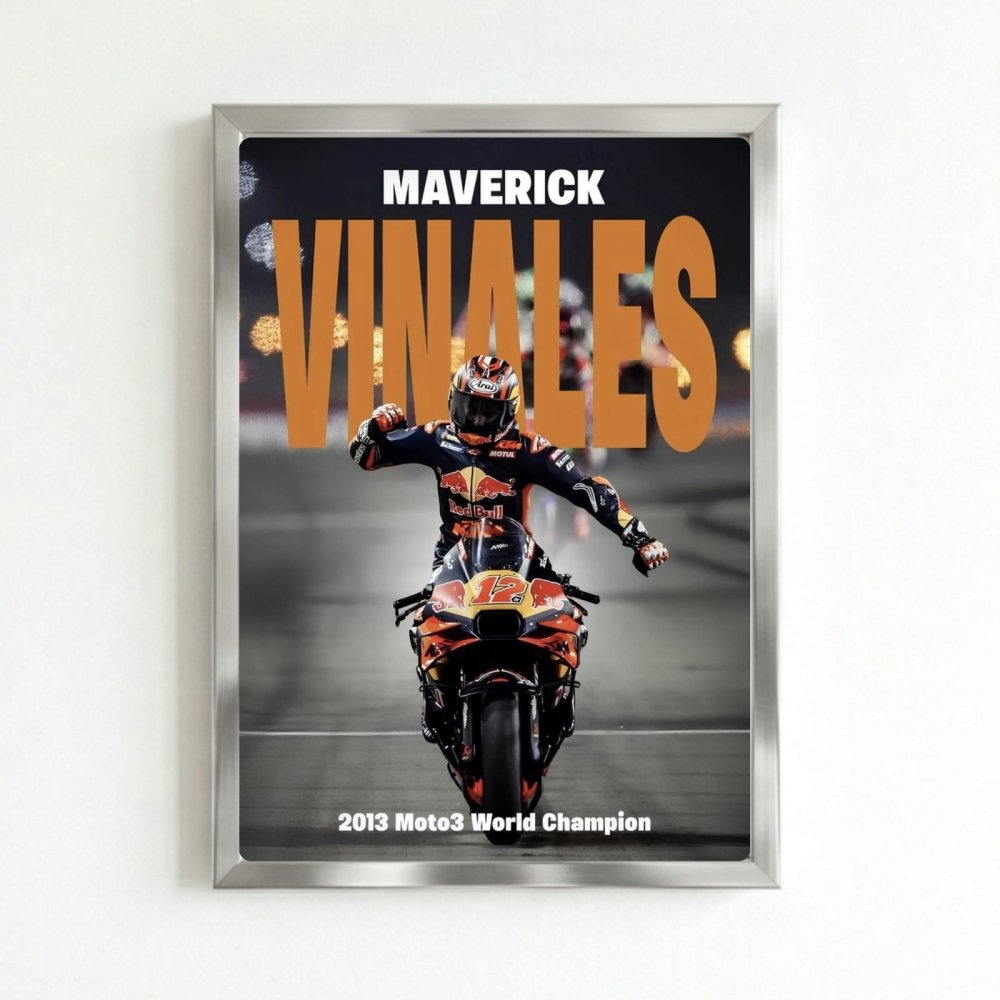 Maverik vinales, moto gp - Vibes DistrictMaverik vinales, moto gp NeroVibes District
