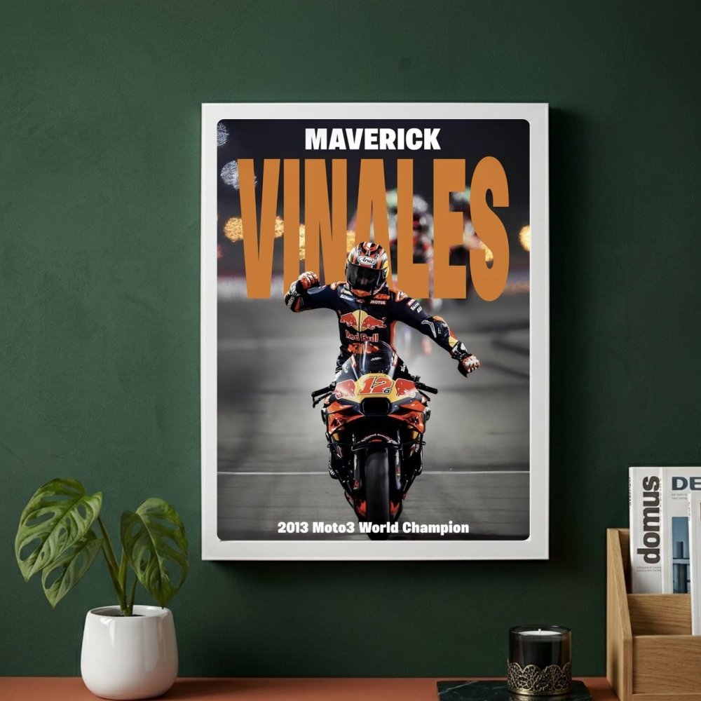 Maverik vinales, moto gp - Vibes DistrictMaverik vinales, moto gp NeroVibes District