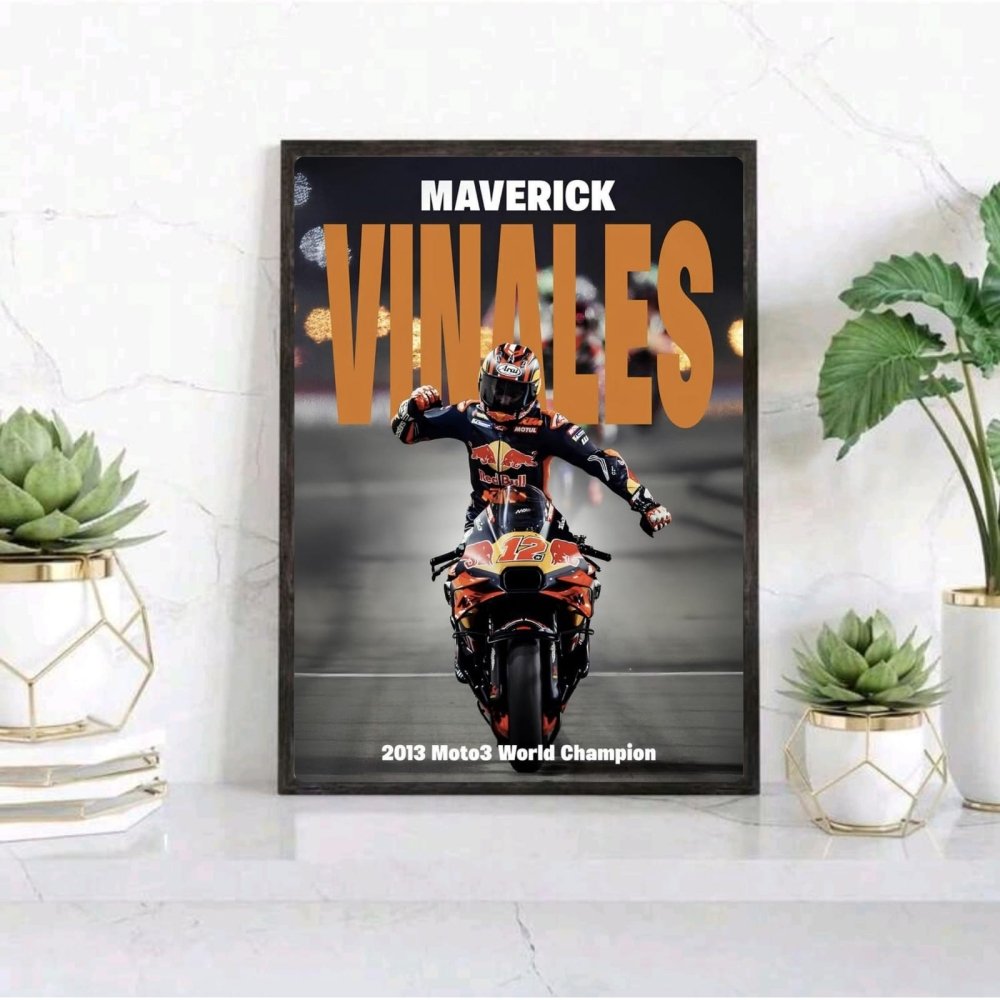 Maverik vinales, moto gp - Vibes DistrictMaverik vinales, moto gp NeroVibes District