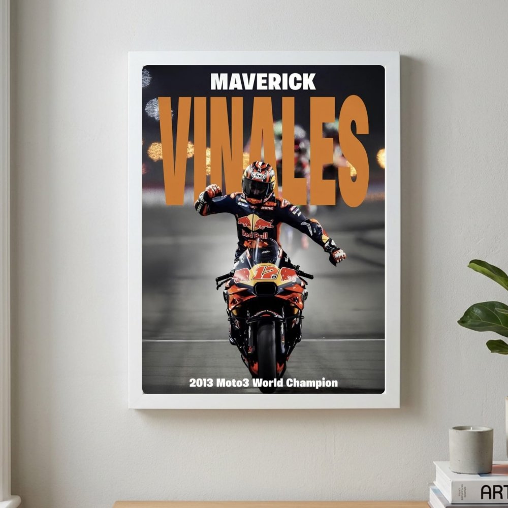 Maverik vinales, moto gp - Vibes DistrictMaverik vinales, moto gp NeroVibes District