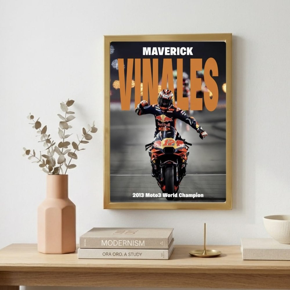 Maverik vinales, moto gp - Vibes DistrictMaverik vinales, moto gp NeroVibes District