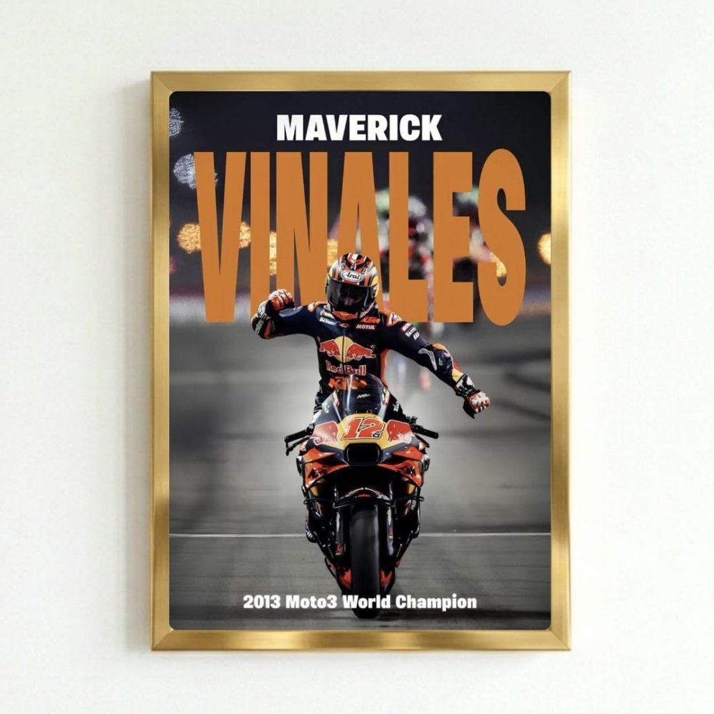 Maverik vinales, moto gp - Vibes DistrictMaverik vinales, moto gp NeroVibes District
