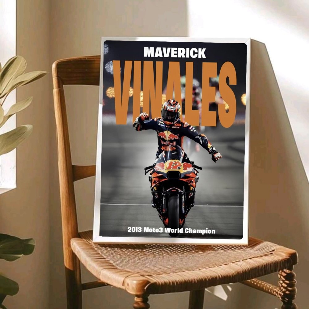 Maverik vinales, moto gp - Vibes DistrictMaverik vinales, moto gp NeroVibes District