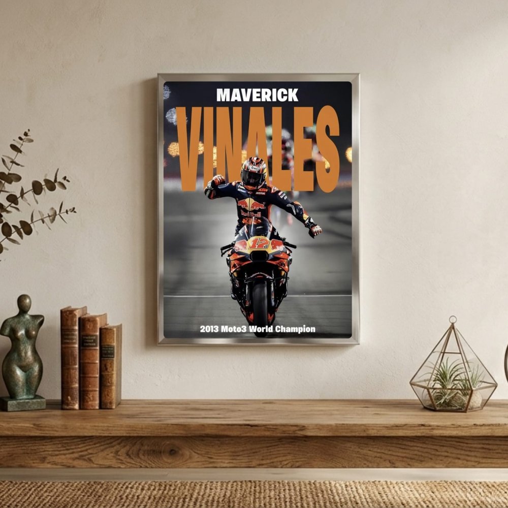 Maverik vinales, moto gp - Vibes DistrictMaverik vinales, moto gp NeroVibes District
