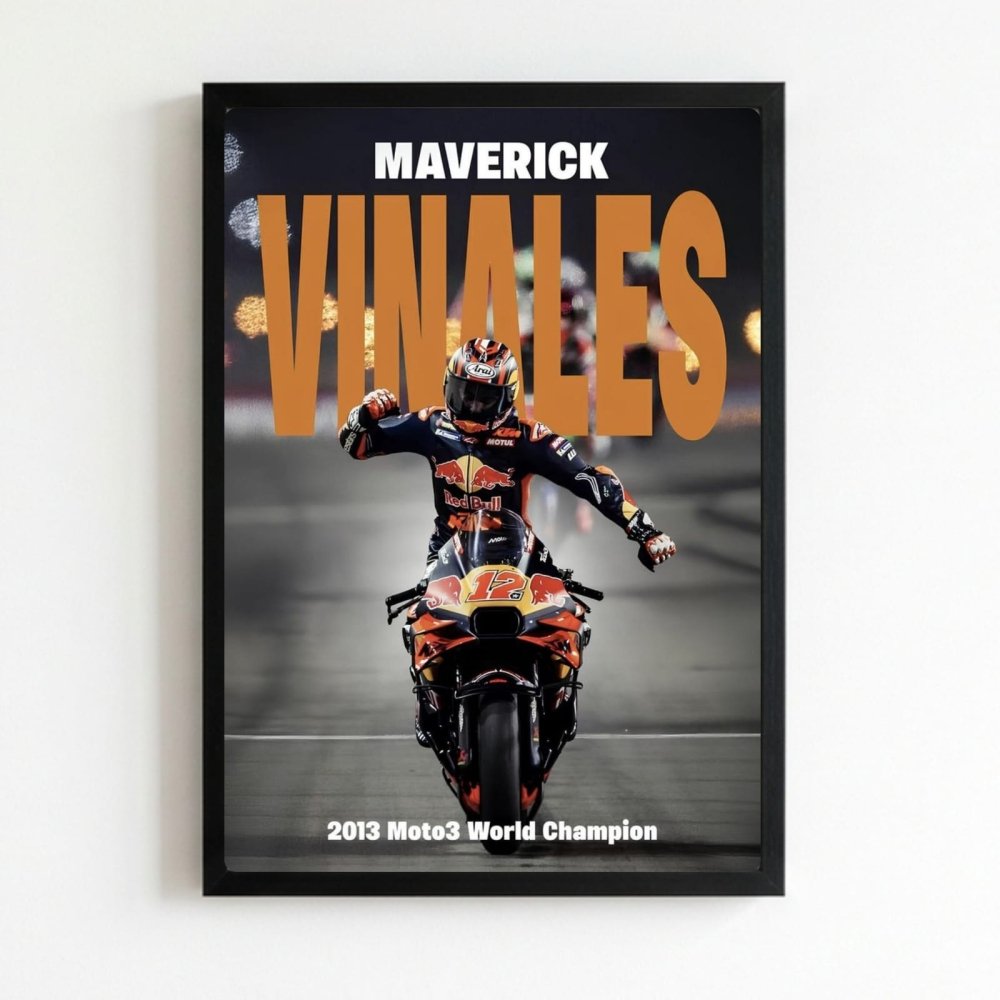 Maverik vinales, moto gp - Vibes DistrictMaverik vinales, moto gp NeroVibes District