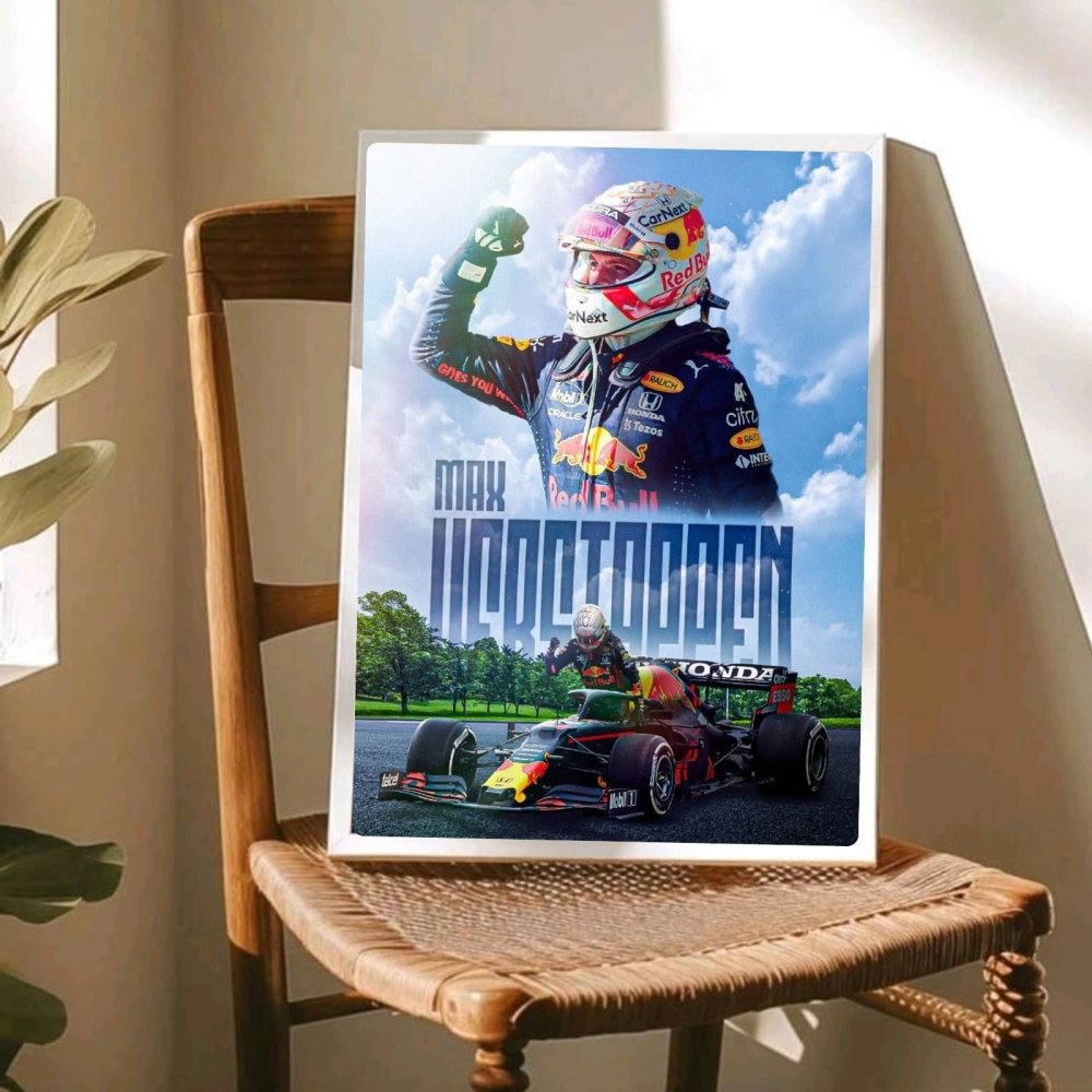max verstappen red bull - Vibes Districtmax verstappen red bull poster GoldVibes District