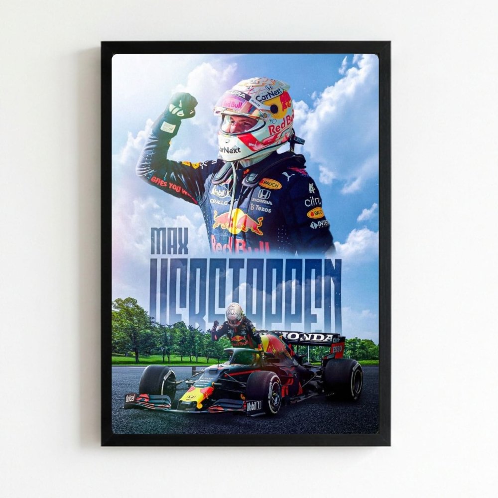 max verstappen red bull - Vibes Districtmax verstappen red bull poster NeroVibes District