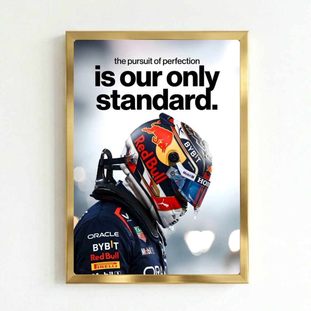 max verstappen red bull f1 - Vibes Districtmax verstappen red bull f1 poster GoldVibes District