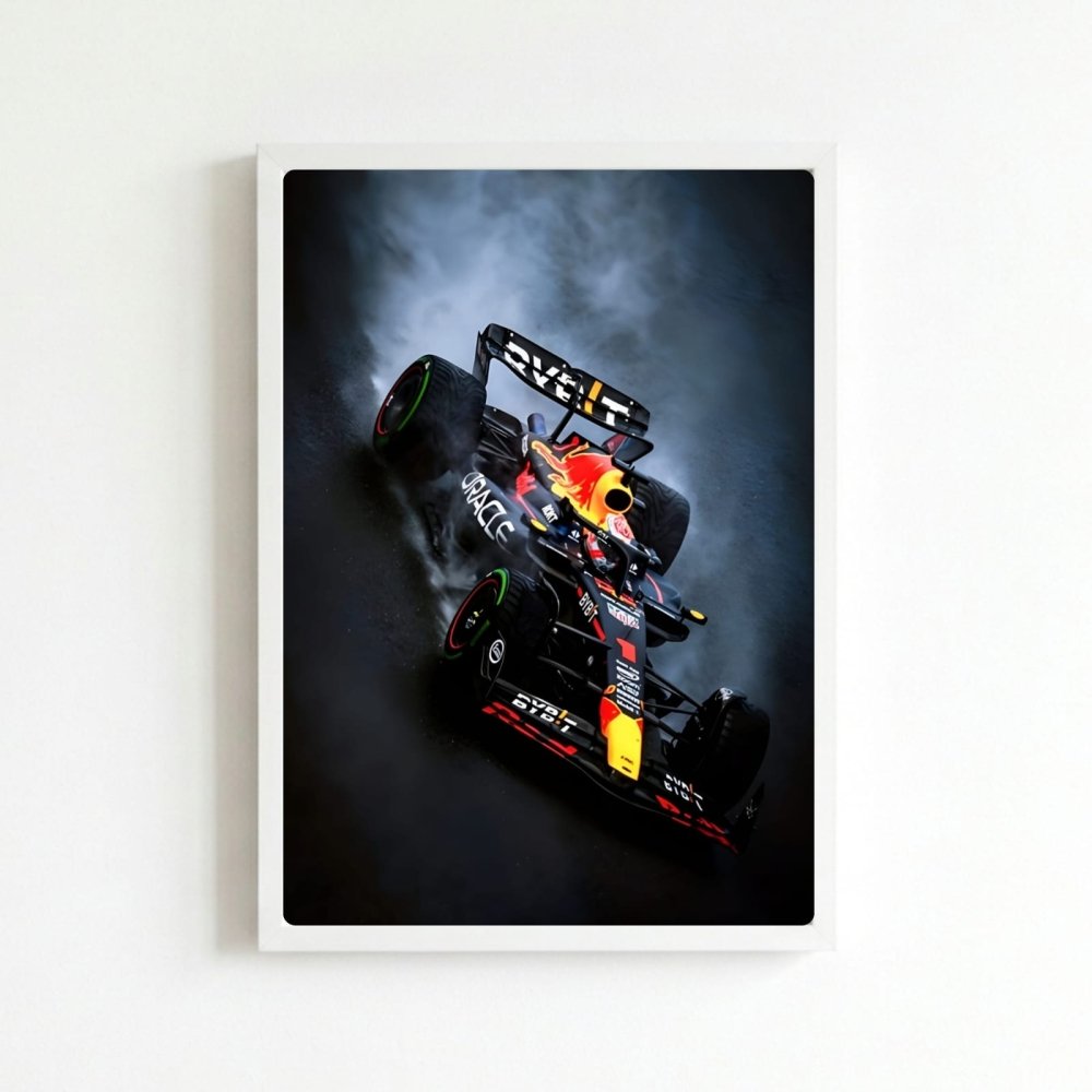max verstappen red bull f1 - Vibes Districtmax verstappen red bull f1 poster BiancoVibes District
