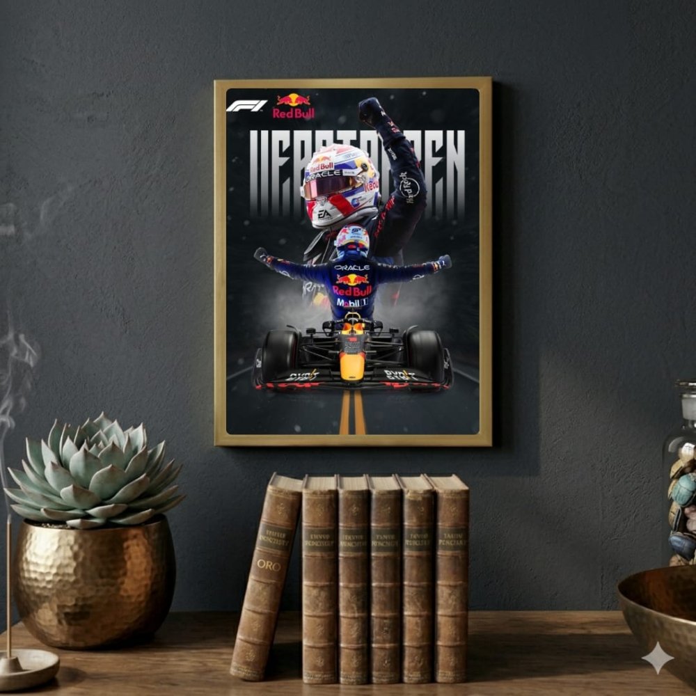 max verstappen red bull f1 - Vibes Districtmax verstappen red bull f1 poster SilverVibes District