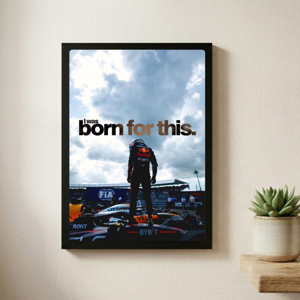 max verstappen red bull f1 - Vibes Districtmax verstappen red bull f1 poster GoldVibes District