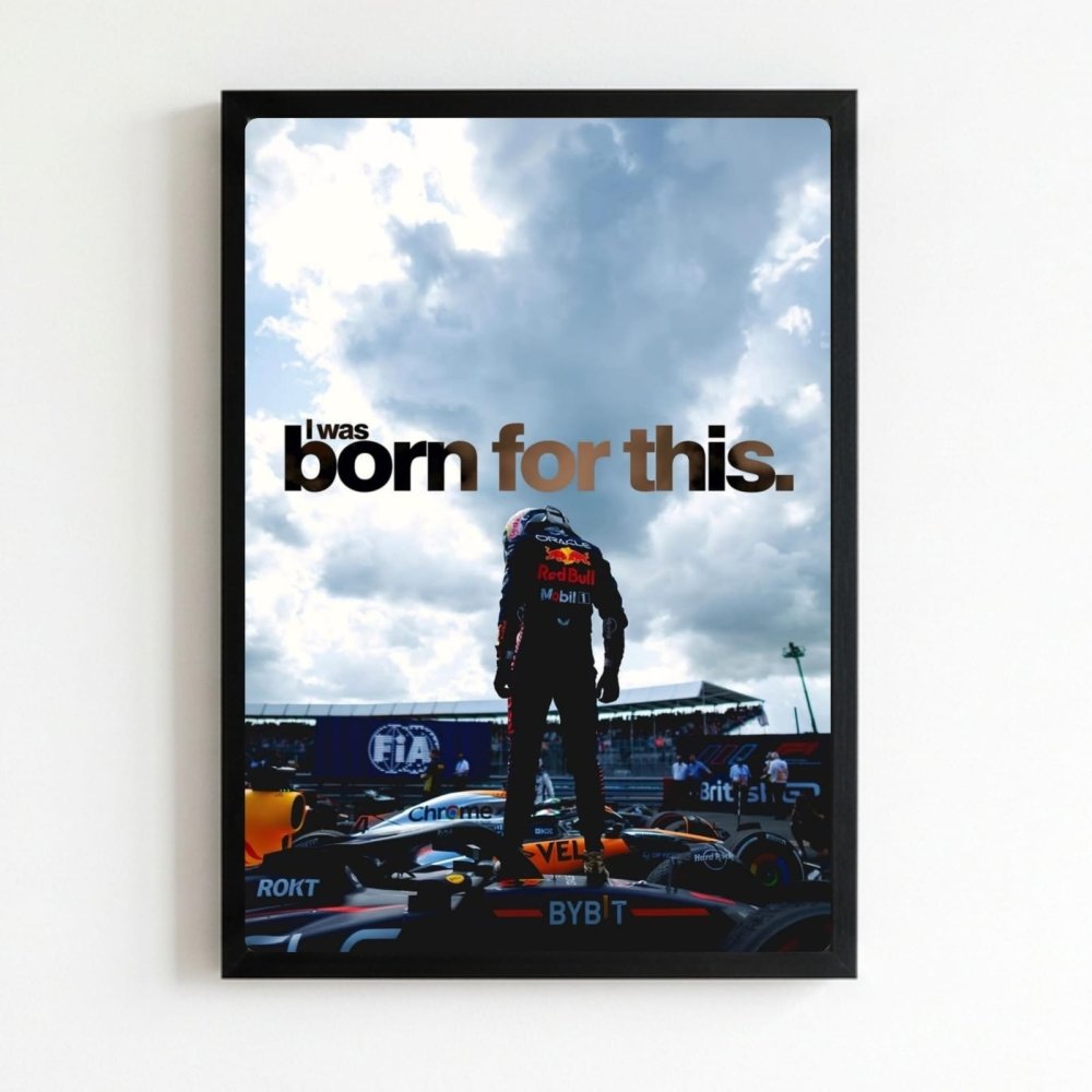 max verstappen red bull f1 - Vibes Districtmax verstappen red bull f1 poster NeroVibes District
