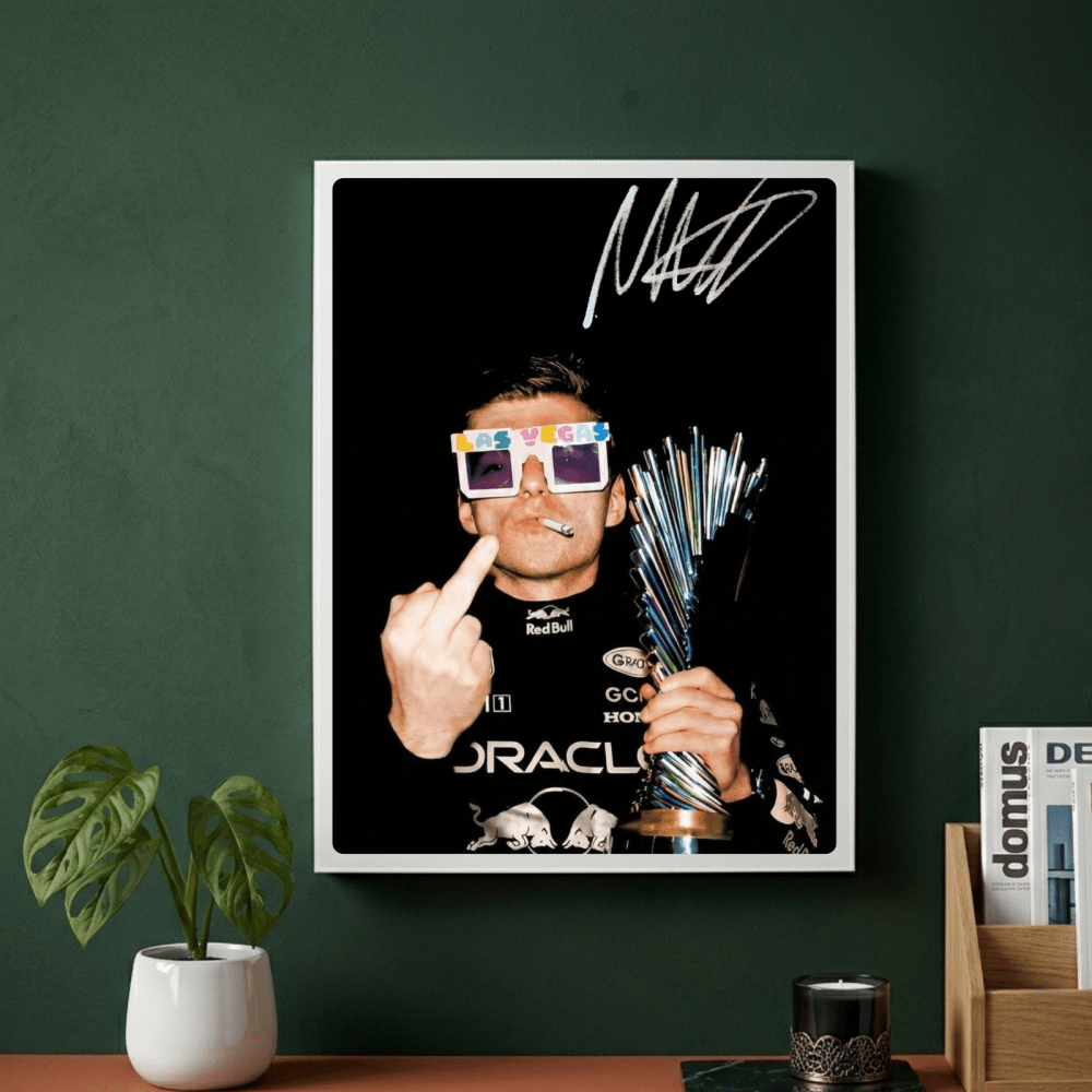 max verstappen red bull f1 - Vibes Districtmax verstappen red bull f1 poster GoldVibes District