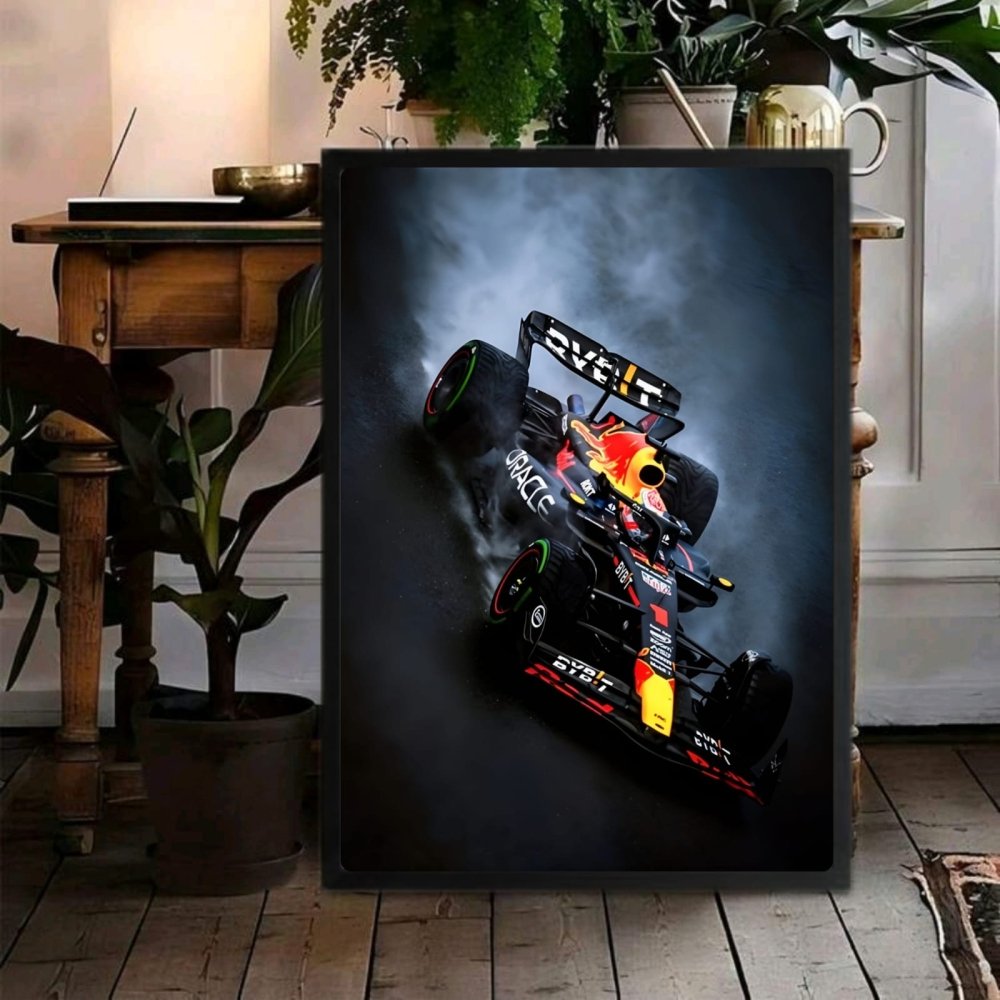 max verstappen red bull f1 - Vibes Districtmax verstappen red bull f1 poster GoldVibes District