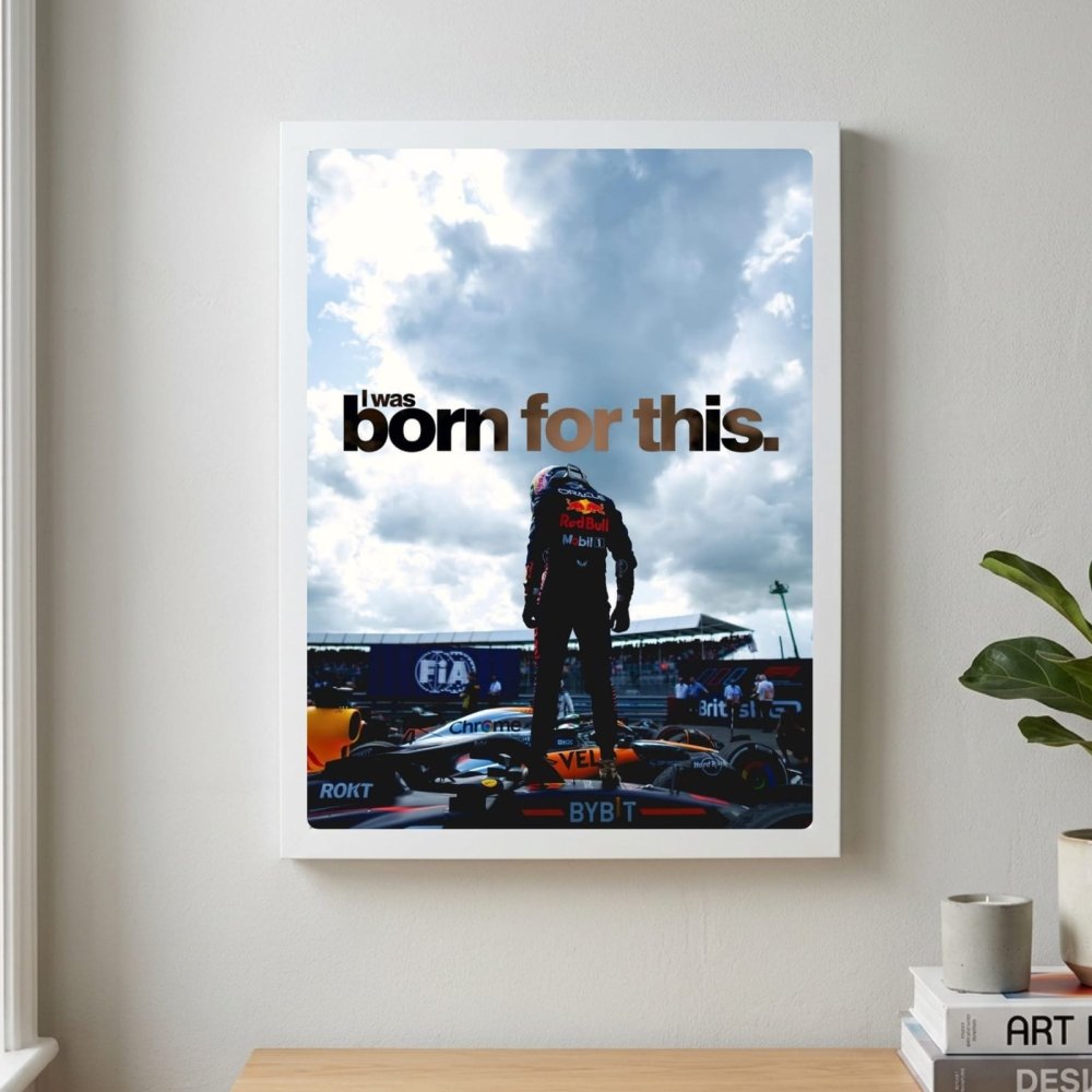 max verstappen red bull f1 - Vibes Districtmax verstappen red bull f1 poster GoldVibes District