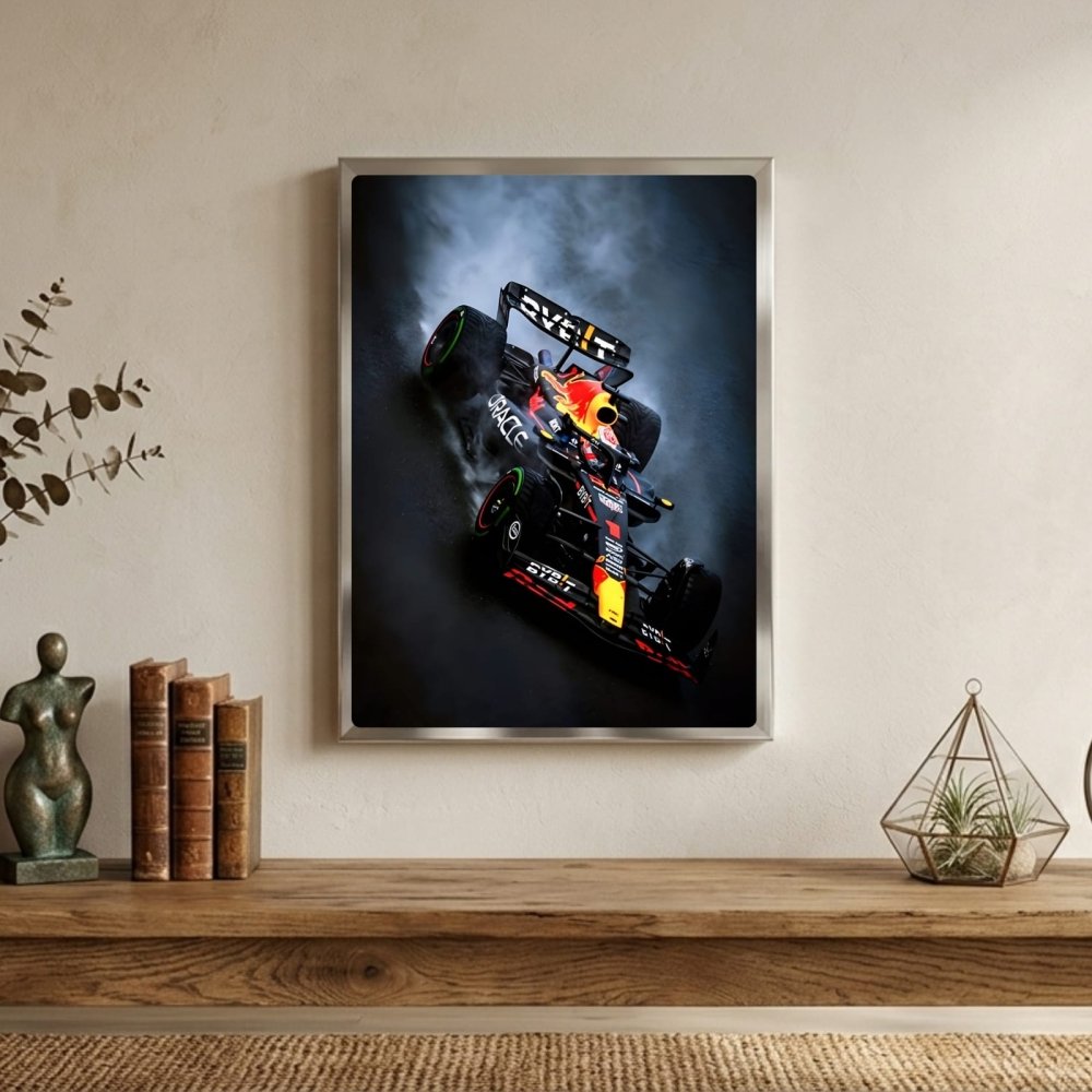 max verstappen red bull f1 - Vibes Districtmax verstappen red bull f1 poster GoldVibes District