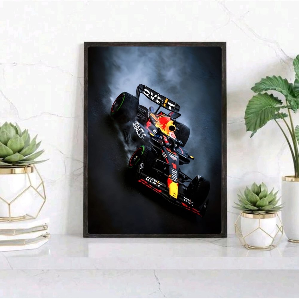max verstappen red bull f1 - Vibes Districtmax verstappen red bull f1 poster GoldVibes District