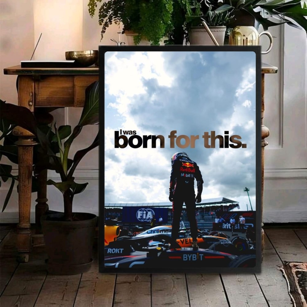 max verstappen red bull f1 - Vibes Districtmax verstappen red bull f1 poster GoldVibes District
