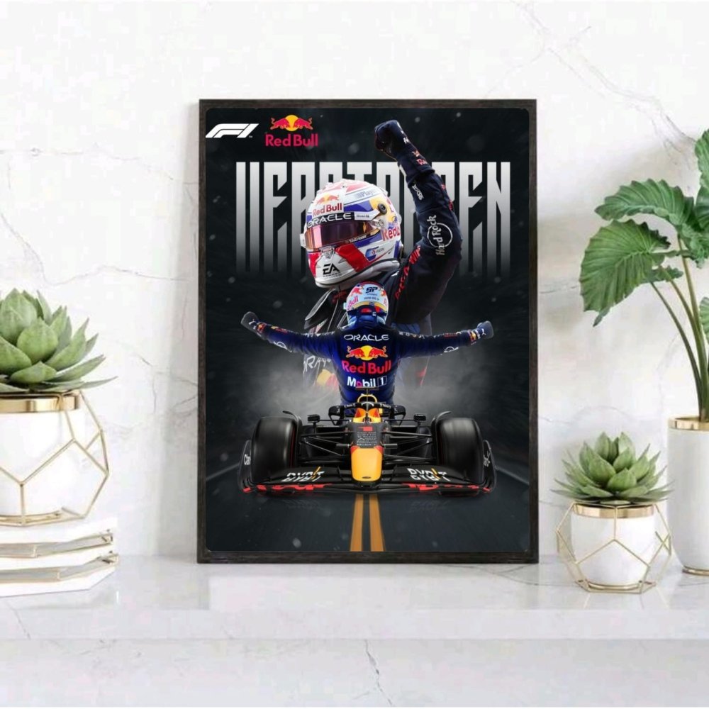 max verstappen red bull f1 - Vibes Districtmax verstappen red bull f1 poster SilverVibes District