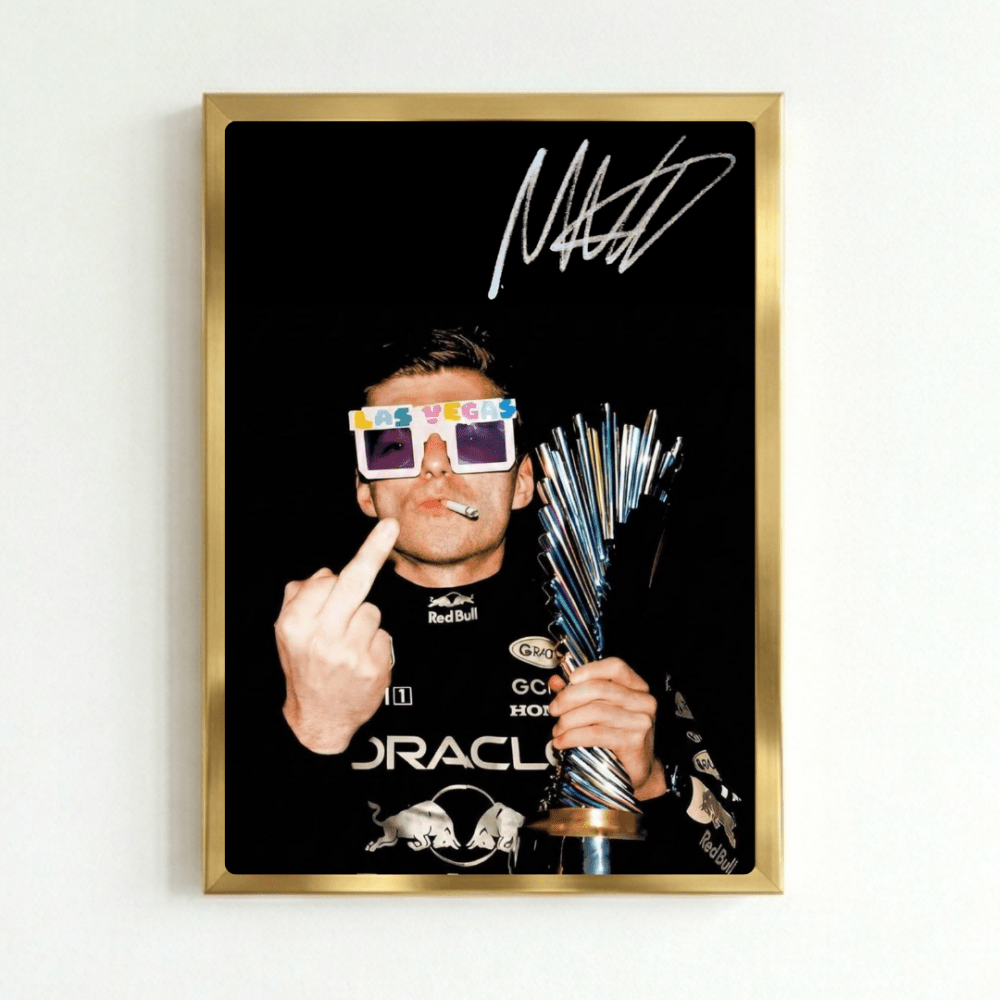 max verstappen red bull f1 - Vibes Districtmax verstappen red bull f1 poster GoldVibes District