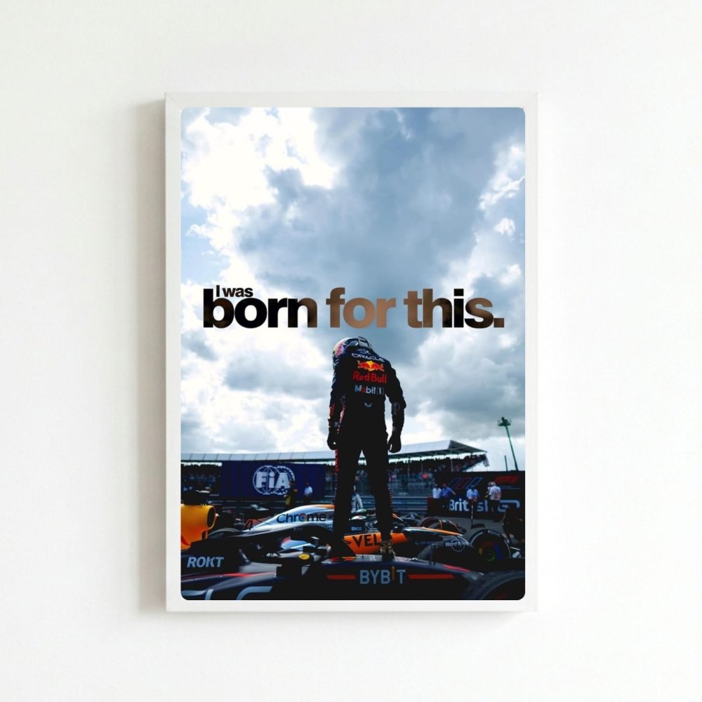 max verstappen red bull f1 - Vibes Districtmax verstappen red bull f1 poster BiancoVibes District