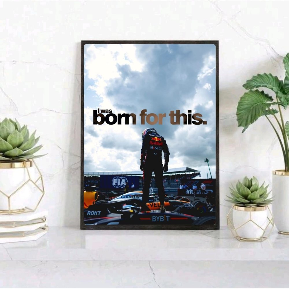 max verstappen red bull f1 - Vibes Districtmax verstappen red bull f1 poster GoldVibes District