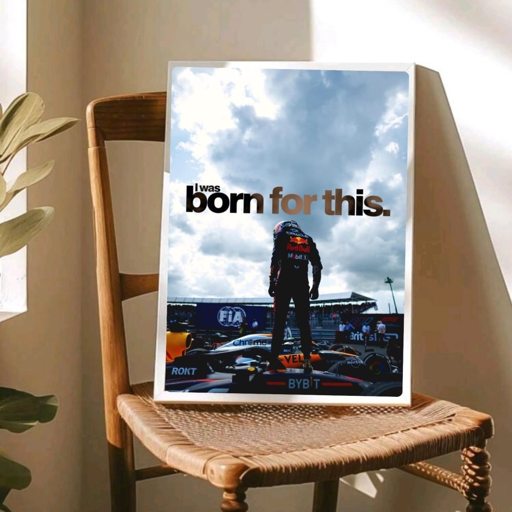 max verstappen red bull f1 - Vibes Districtmax verstappen red bull f1 poster GoldVibes District