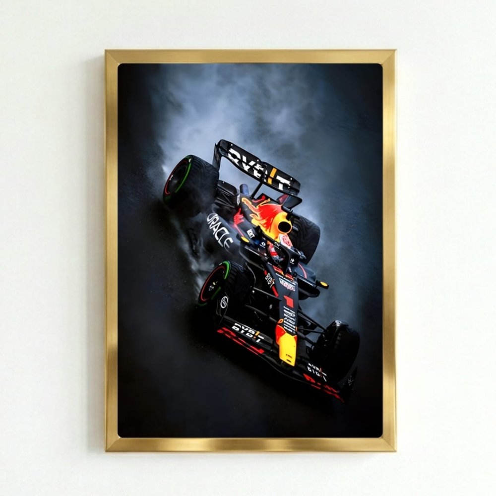 max verstappen red bull f1 - Vibes Districtmax verstappen red bull f1 poster GoldVibes District