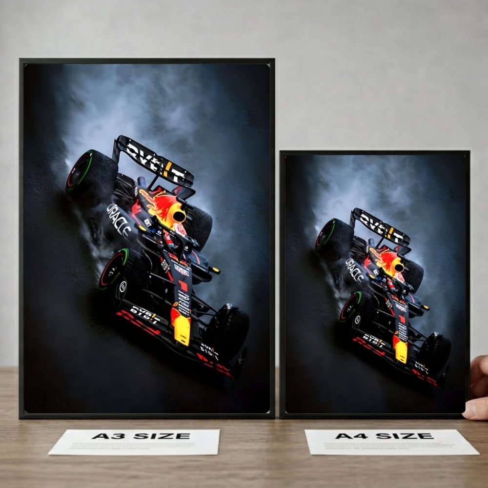 max verstappen red bull f1 - Vibes Districtmax verstappen red bull f1 poster GoldVibes District