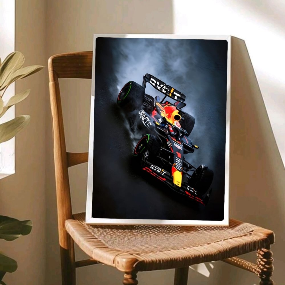 max verstappen red bull f1 - Vibes Districtmax verstappen red bull f1 poster GoldVibes District